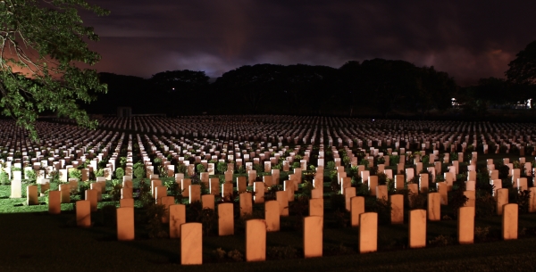 Bomana Cemetery ANZAC Dawn