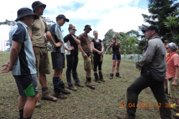 Brigade Hill ANZAC Trek 2014