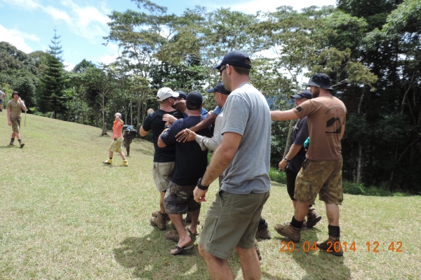 Brigade Hill on Kokoda Track ANZAC Trek 2014